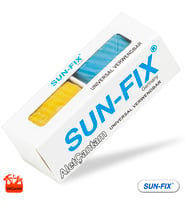SUN-FİX METAL KAYNAK MACUN RADYATÖR PETEK TAMİR MACUNU (200C°)