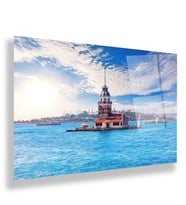 Kız Kulesi Cam Tablo