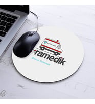Kişiye Özel Paramedik Temalı Yuvarlak Mousepad
