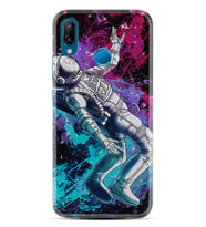 Huawei P20 Lite Mate 10 20 Lite Pro P40 Lite KılıfDesemli Silikon Astronot Signs 1753
