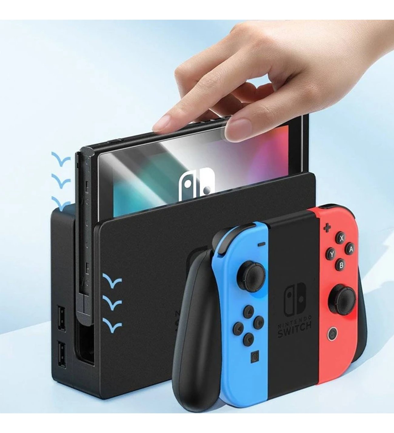 Northcity Nintendo Switch 2012 Cam ekran koruyucu 2'li set - Ultra