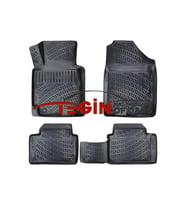 Hyundai İ30 2012 3D Havuzlu Paspas Siyah (Karışık)