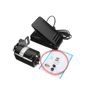 Ev Tipi Aile Dikiş Makine Motoru Ve Sac Pedalı 100 Watt(% 100 Bakır Sargı)
