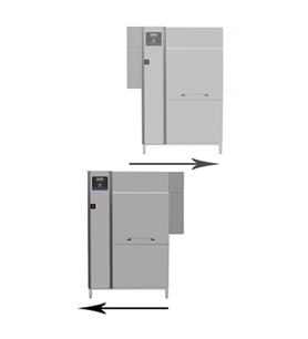 Electrolux Professional Çift Durulamalı Konveyörlü Bulaşık Makinesi 150 Sepet/saat (ön Yıkama Modülü İle Kullanılacak İse 865506 İle Birlikte Sipariş Edilmelidir) EDR150EC5