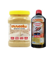 Bozkır Beyaz Tahin 935 gr & Keçiboynuz Pekmezi 950 gr