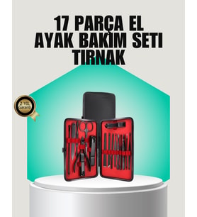 Siyah Kaymaz Teknolojili El Ve Ayak Bakım Seti