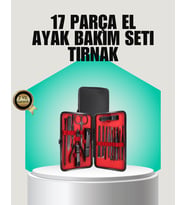 Siyah Kaymaz Teknolojili El Ve Ayak Bakım Seti
