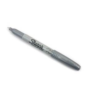 Sharpie Metallic Permanent Marker Kalem Fine Uç GÜMÜŞ 