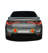 MEGANE 4 SD BAGAJ ALT CITASI KROM 2016 2017 2018 2019 2020