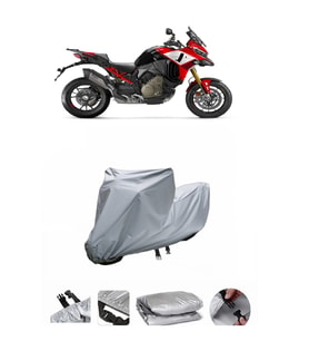 Ducati Multistrada V4 Pikes Peak  Gri Motosiklet Brandası ARKA ÇANTA UYUMLU DEĞİLDİR