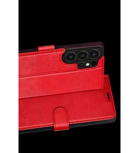 Pilelistore   Samsung Galaxy S26 Ultra Trend S Plus Kapaklı Kılıf - Kırmızı