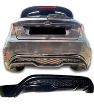 Ford Fiesta Mk6 ST Arka Ek Difüzör Parlak Siyah 2008 ve 2017 arası Arka-bodykit-ek-karlık