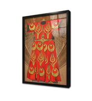 Osmanlı Kaftan Çerçeveli Cam Tablo