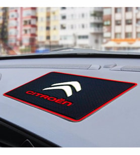 Citroen C5 torpido üstü aksesuar araç markalı logo telefon anahtarlık tutucu