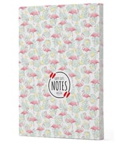 Flamingo 3 - Yan Boyamalı Çizgili Defter