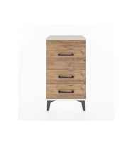Arges Komodin 3 Çekmeceli 44x30x80 Aytaşı-Çam