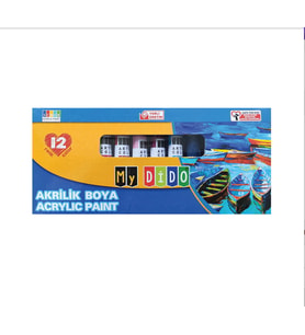 MY DİDO 12 RENK AKRİLİK BOYA