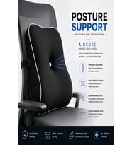 Posture Support AirCore Ergonomik Lomber Bel Destek Minderi
