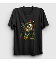 Presmono Unisex Siyah No Woman No Cry Bob Marley T-Shirt 265407tt