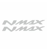 YAMAHA NMAX UYUMLU SELE ALTI NİKEL STİCKER SET