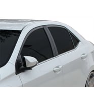 Corolla 11 Uyumlu E170 Cam Çıtası 4 Parça Krom 2014 Ve Sonrası