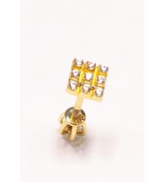 14 Ayar Altın Piercing Tragus Küpe