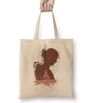 Attack On Titan Eren Jaeger In Silhouette Bez Çanta Uzun Saplı