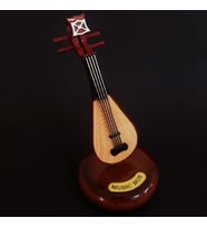Saz Tasarımlı Dekoratif Müzik Kutusu