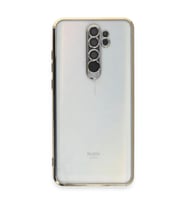 Note 8 Pro Kılıf  Lensli  - Gold