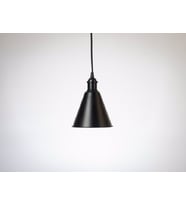 RİOLİGHT RETRO TEKLİ METAL SARKIT AVİZE (Siyah)