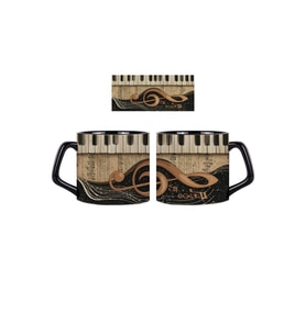 Ghostbastır Design Piyano Kupa Bardak Tek Adet 0369