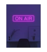 ON AIR Yazılı Neon Tabela