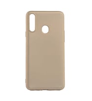 Lexroo Galaxy A20S Kılıf Premier Silikon Kılıf - Gold