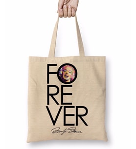 Marilyn Monroe 07 Bez Çanta Uzun Saplı