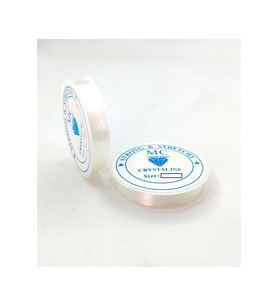 0,6- 1 Mm Şeffaf Esnek Misina Ip (5-6 METRE ARASI) (Beyaz)