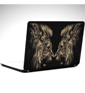 Aslanlar Laptop Sticker 10 İnch (25X19CM)