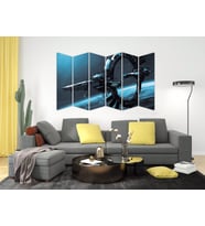 UZAY GEMİSİ SCİ Fİ MDF TABLO-0958 MODEL-B