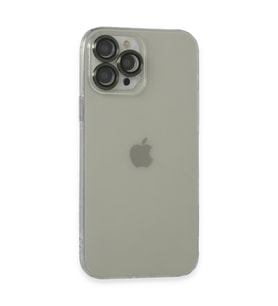 Iphone 13 Pro Max Kılıf Luko Lens Silikon - Yeşil