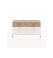 Arges Konsol 2 Raflı 4 Çekmeceli 4 Kapaklı 176x30x99 Aytaşı-Çam/Aytaşı