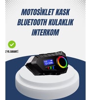 Northcity Kablosuz Bluetooth İnterkom IP65 Suya Dayanıklı 40mm HD Ses ve 40 Saat Pil