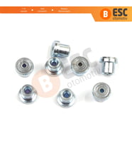 ECR032 Cam Kriko Kablo Halat Uç Pimi Tutma Perçini 7x6.3/1.7 mm mm 100 Adet