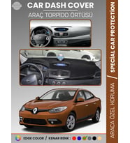 RENAULT FLUENCE NAVİGASYONSUZ KÜÇÜK EKRANLI (2009-2013) Torpido Örtüsü Göğüs Koruma