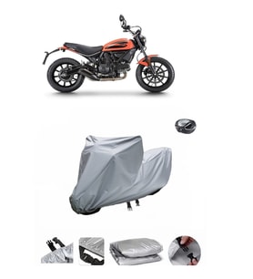 Ducati Scrambler Sixty2  Su Geçirmez Motosiklet Brandası ARKA ÇANTA UYUMLU