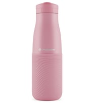 Puccon Pembe 500 ml Paslanmaz Çelik Termos - Silikon Kaplı (Dalga) Okul, Günlük, Kamp - 50020
