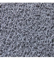 ABK PLASTİK Abk Kıvırcık Gri Paspas 100  cm Kaymaz Yolluk Kaydırmaz Halı 450cm