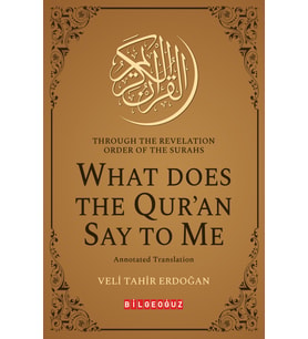THROUGH THE REVELATION ORDER OF THE SURAHS WHAT DOES THE QUR’AN SAY TO ME Annotated Translation