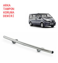 TRAFIC ARKA TAMPON KORUMA DEMİRİ 2004 2005 2006 2007 2008 2009 2010 2011 2012 2013 2014 2015 2016