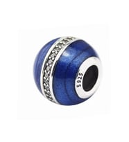 Nur Silver Mavi Gümüş Charm NUR-BL01157