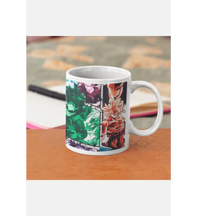 Anime Erkek Karakterler Beyaz Kupa