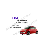 Fiat 500Hatcback 01/2008 - 04/2015 Sonrası Araca Özel Sis Ampulü